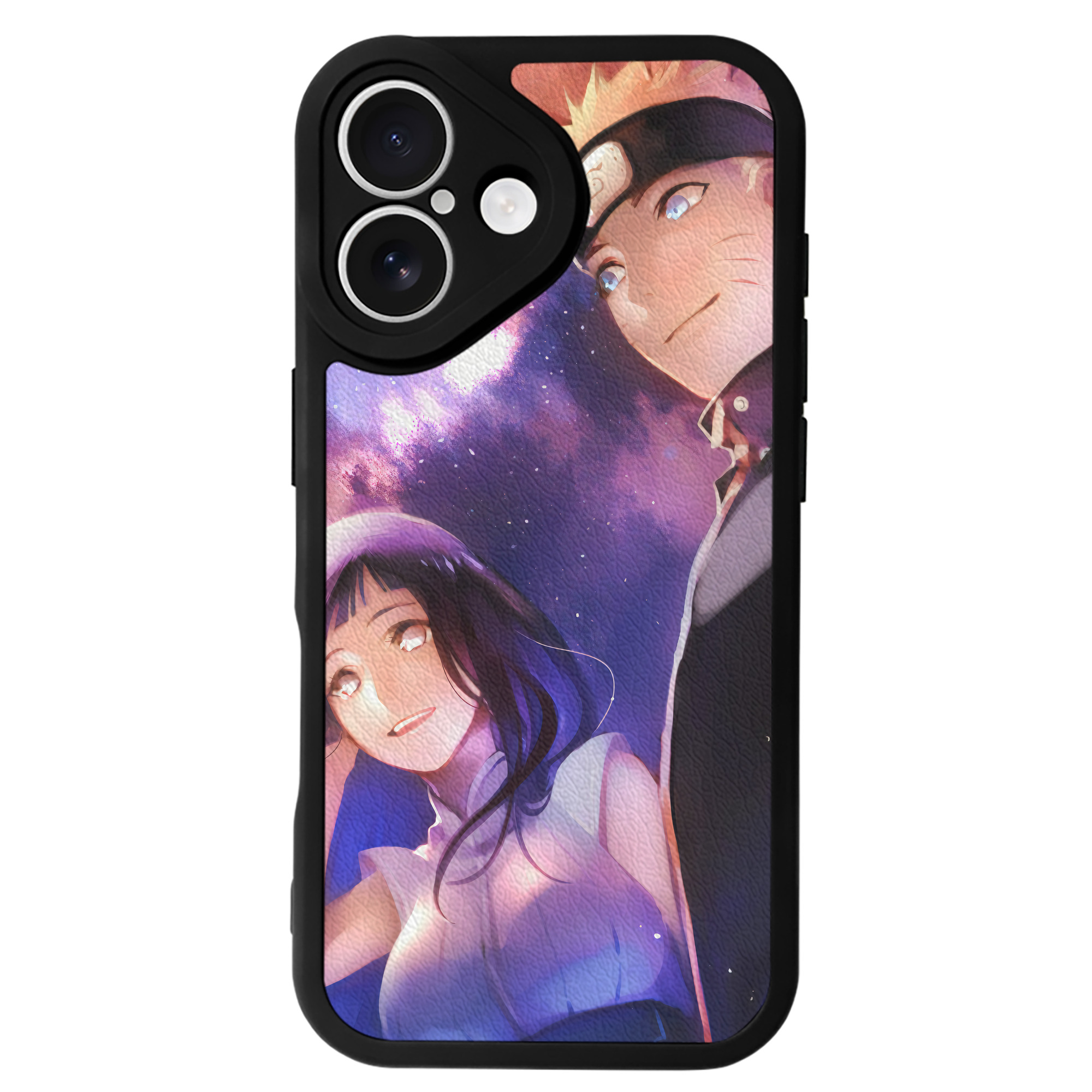 （画像用） NARUTO -ナルト- NARUTO -ナルト- 疾風伝 【iPhone 16シリーズ対応】シリコンスマホケース（レザー調） 材質：シリコン